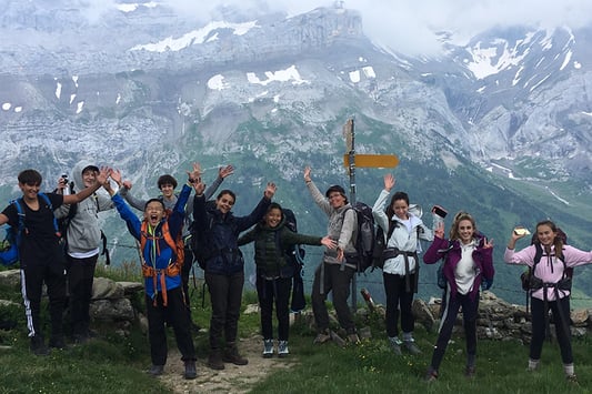 Le Rosey Adventurous Mountaineering and Sailing Program in Gstaad